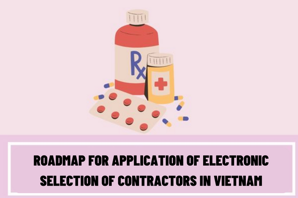 What is the roadmap for application of electronic selection of contractors in Vietnam in 2023? Is it true that the bidding package to buy drugs using state capital must be bid online?