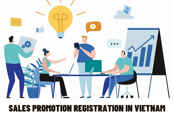 What is the application form for sales promotion registration according to current regulations? What is included in the application for sales promotion registration in Vietnam?