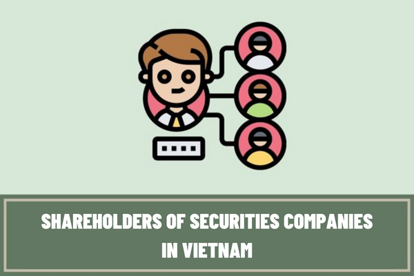 Vietnam: A securities company’s shareholders that are organizations owning more than 15% of equity capital must notify the securities company when changing their name?