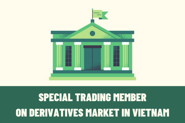 Can a commercial bank put under special control be registered as a special trading member on the derivatives market in Vietnam?