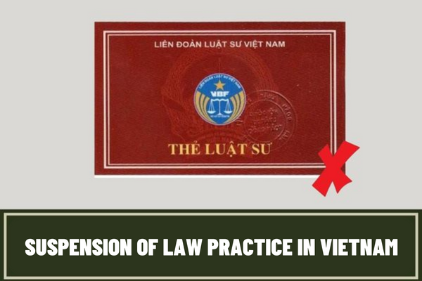 Will the person who is prosecuted for manipulation of securities market be suspended from law practice in Vietnam?