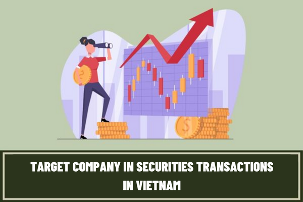 How is the target company in securities transactions in Vietnam understood? Is there any fine for refusing to purchase shares from shareholders of the target company in Vietnam?