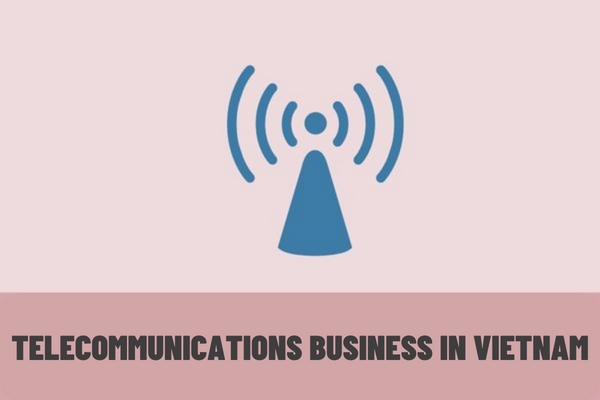 What types of telecommunications business are there? What are the responsibilities of telecommunications businesses upon terminating commercial provision of telecommunications services in Vietnam?