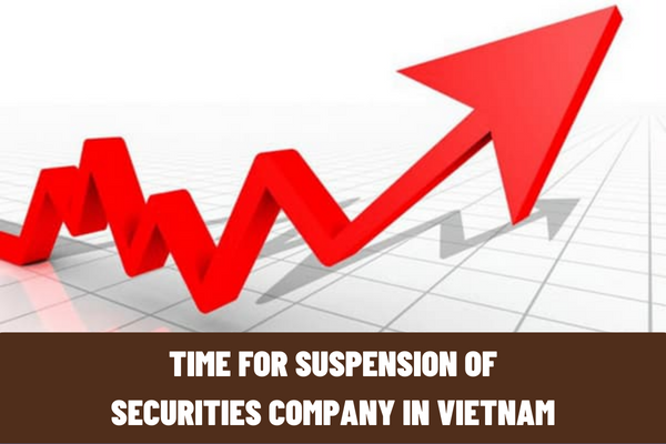 How long can a securities company be suspended from derivative trading by the State Securities Commission of Vietnam?