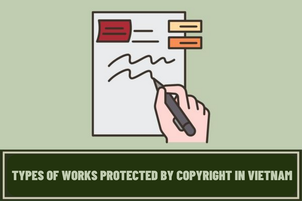 What types of works are protected by copyright in Vietnam? Which subjects are not protected by copyright?
