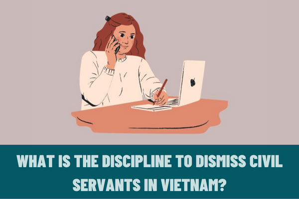 What is the discipline to dismiss civil servants in Vietnam? What are the cases in which cadres and civil servants in Vietnam are dismissed according to current regulations?