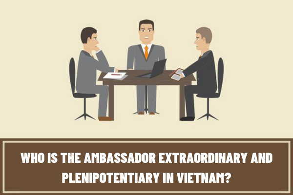 On becoming an 'ambassador extraordinary and plenipotentiary