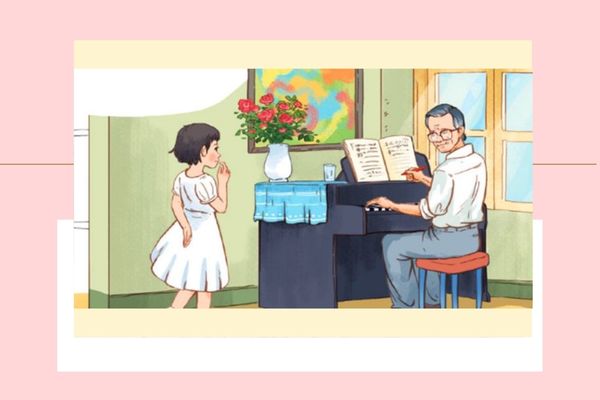 Em hãy đóng vai ông nhạc sĩ nói lên suy nghĩ khi nghe thấy lời thì thầm của bé Mai lớp 4 chi tiết?