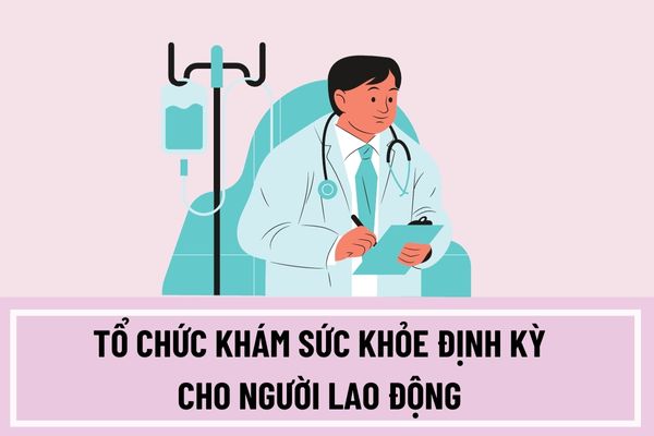 Người sử dụng lao động phải tổ chức khám sức khỏe định kỳ cho người lao động bao nhiêu lần một năm? 