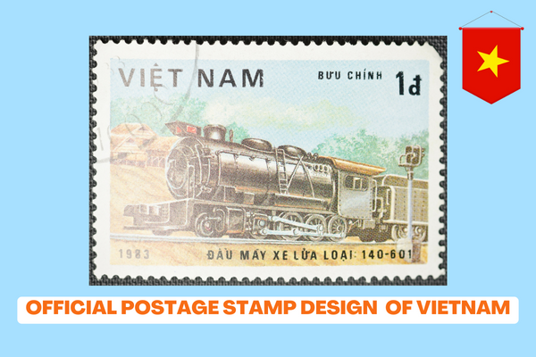 Vietnam: What is the official postage stamp design according to current regulations? What does the official postage stamp design browser profile include?