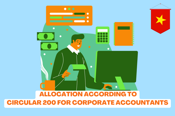 Vietnam: What are the regulations on the salary and social insurance allocation table according to Circular 200 for corporate accountants? 