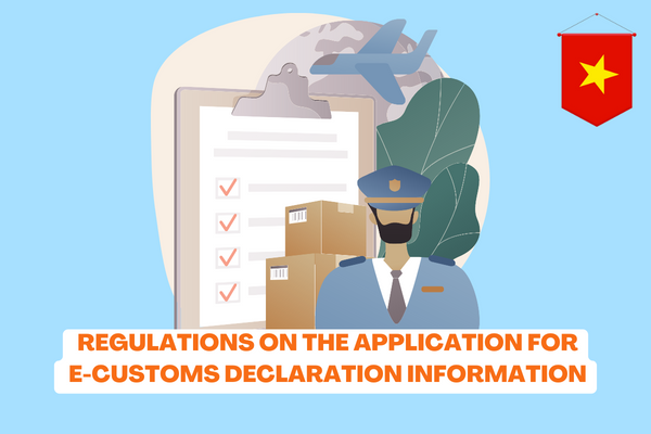 Vietnam: What are the regulations on the application for e-customs declaration information currently?