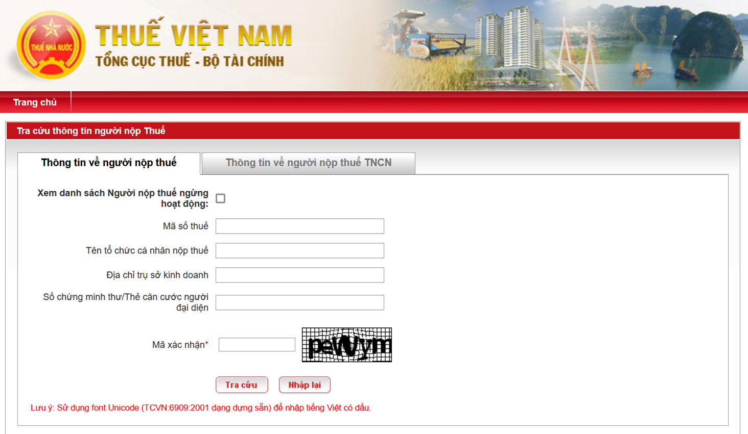Vietnam In 2024, what are the instructions for looking up the taxpayer