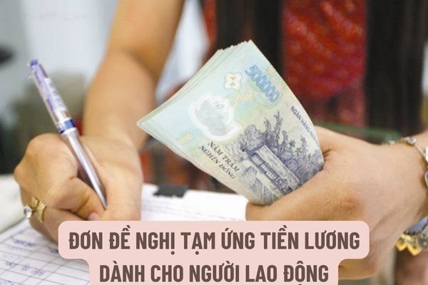 Mẫu Đơn đề nghị tạm ứng tiền lương dành cho người lao động mới nhất hiện nay là mẫu nào? Nguyên tắc trả lương cho người lao động như thế nào?