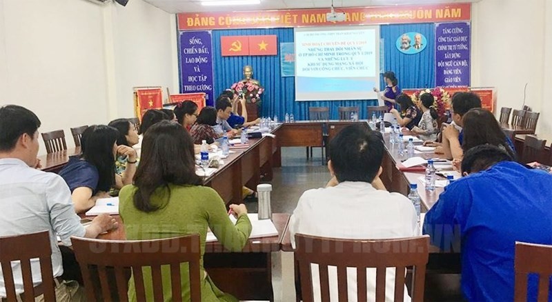 Sinh hoạt chi bộ là gì? Nội dung sinh hoạt chi bộ gồm những gì?